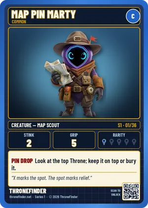 Card #01: Map Pin Marty