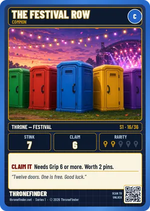 Card #16: The Festival Row