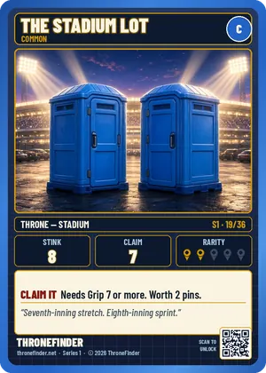 Card #19: The Stadium Lot