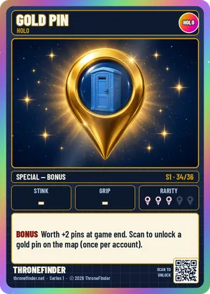 Card #34: Gold Pin